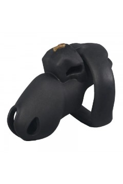 Chastity / CockLock Flexty Silicone Chastity Cage Black