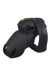 Chastity / CockLock Flexty Silicone Chastity Cage Black
