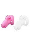 Chastity / CockLock Flexty Silicone Chastity Cage Pink