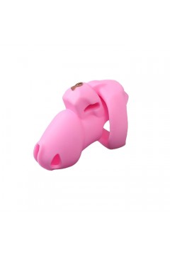 Chastity / CockLock Flexty Silicone Chastity Cage Pink