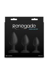 Butt plugok / NS Novelties Triple Ace kezdő buttplug készlet