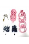 Chastity / CockLock Point Up chastity cage Pink