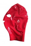 Maszkok /  Hoodeyes piros latex maszk