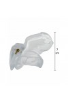 Chastity / Hidden Desire Extreme Cock Cage Clear Control Short