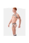 Alsók és jockstrap -ek / Barcode Berlin Bottom jockstrap fehér fekete