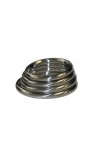 Farok-makk gyűrűk / Mister B Stainless Steel Cockring