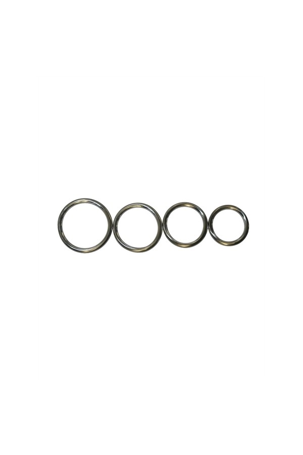 Farok-makk gyűrűk / Mister B Stainless Steel Cockring