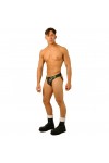 Alsók és jockstrap -ek / FIST Katonai bőr jockstrap álcázott