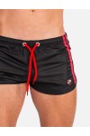 Shorts / Barcode Berlin Byron Laboratory Black-Pink Shorts