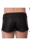 Shorts / Barcode Berlin Byron Laboratory Short Black-Yellow Fluorescent