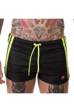 Shorts / Barcode Berlin Byron Laboratory Short Black-White