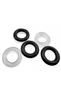 Farok-makk gyűrűk / Hünkyjunk JACKER 5-Stack Cockrings