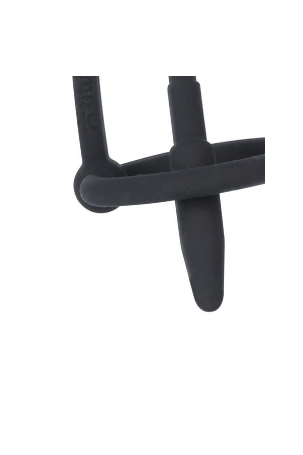 Farok-makk gyűrűk / Titus Penis Plug with Glans Ring