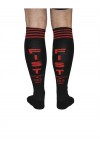 Socks / Mister B Cruising Football Socks FIST Black