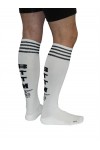 Socks / Mister B Cruising Football Socks BTTM White