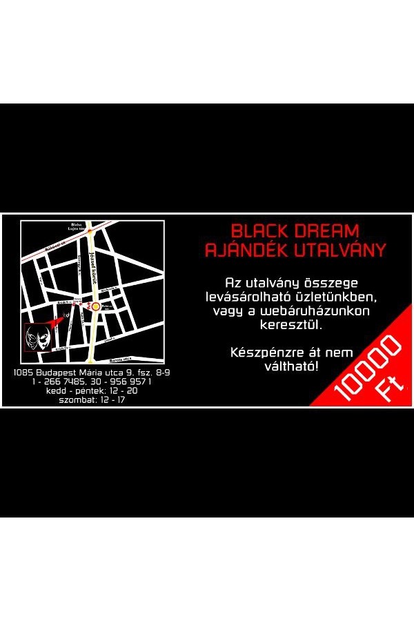Giftvouchers / Black Dream Gift Voucher 10000