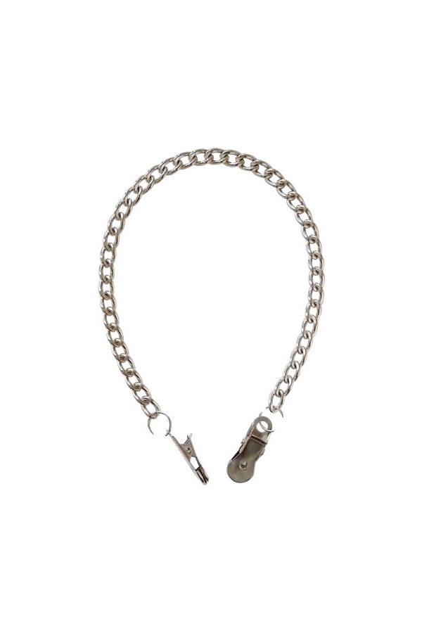 Tit Clamps / Mister B Basic clamps with chain