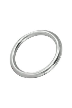Farok-makk gyűrűk / Black Label Rozsdamentes kerek farokgyűrű, 6 mm