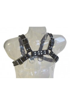 Harnesses / Mister B Chest Harness Black with Black