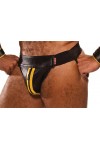 Jocks and Underwear / COLT Leather Jock Black and Yellow