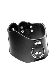 Collars / Ru88er Rubber Posture Collar with front D-ring