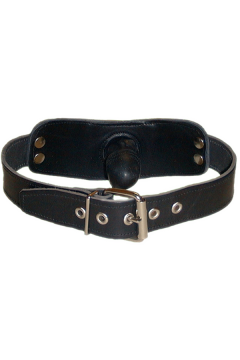 Gags / Mister B Mouth mask w. rubber pecker gag