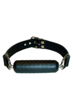 Gags / Mister B Mouth bit on leather strap