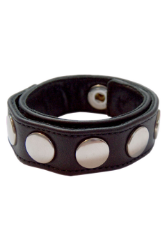 Cock - Glans Rings / Mister B Cockstrap - 8 nickle snapstuds