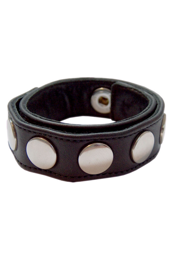 Cock - Glans Rings / Mister B Cockstrap - 8 nickle snapstuds