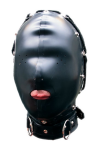 Hoods / Mister B Rubber Tie Back Bondage Hood