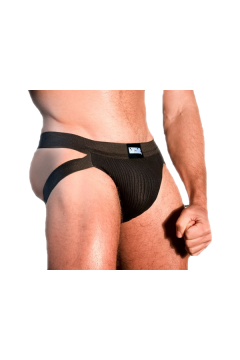 Alsók és jockstrap -ek / Barcode Berlin Anton úszó jock - fekete