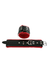 Ankle restraints / Mister B Leather ankle restraints with color padding