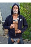 Harnesses / Mister B Chest Harness Black with White