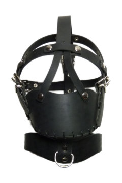 Head Harnesses / Ru88er Rubber headharness with mouthcage