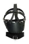 Head Harnesses / Ru88er Rubber headharness with mouthcage