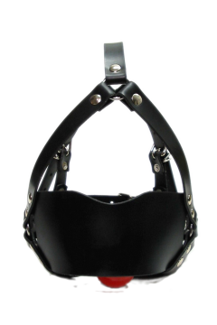 Gags, Head Harnesses / Ru88er Rubber headharness with ballgag