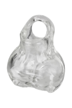 Cock Bondage / Oxballs Nutter Ball Sling Clear