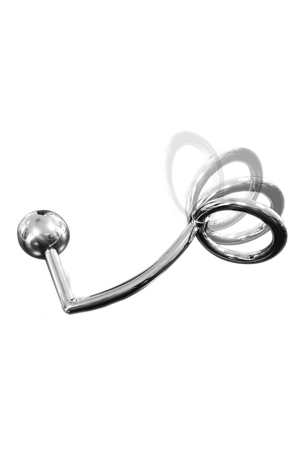 Cock - Glans Rings / Black Label Anal Intruder Flexible Cock Ring
