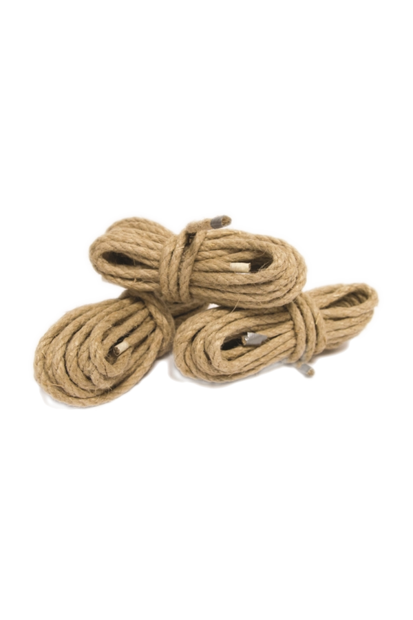 Suspension / Mister B Bondage Rope Hemp 6 m Set of 3