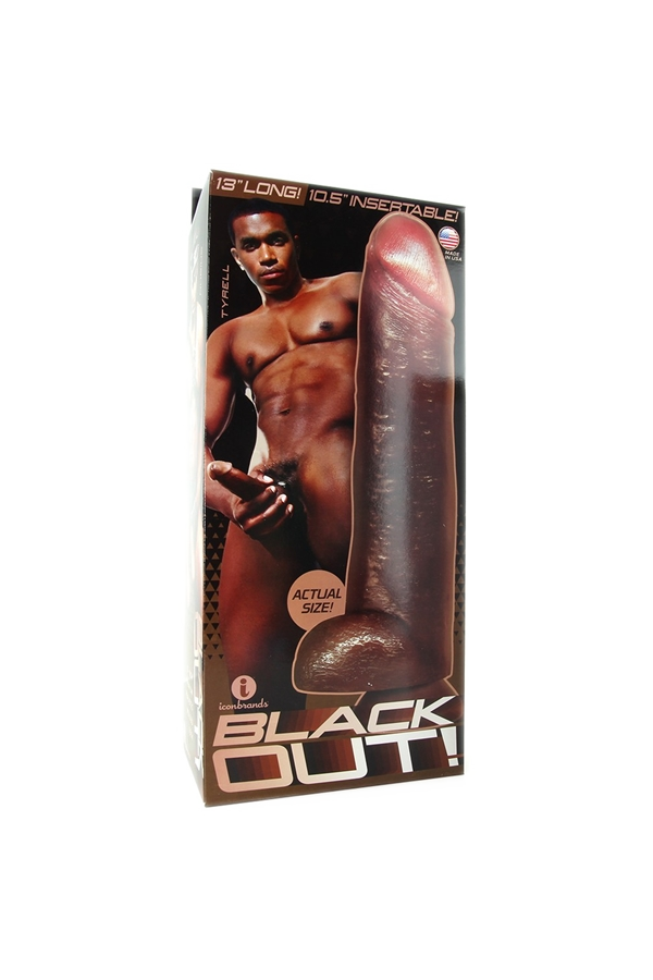 Pornósztár dildók / Icon Tyrell Blackout dildó