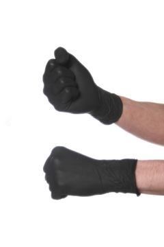 Disposable Tools / Unigloves Box of 100 black surgical gloves