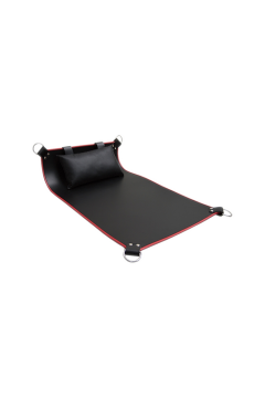 Sling / Mister B Four Point Leather Sling Red Piping