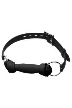 Gags / Mister B Dog Bone Gag Black