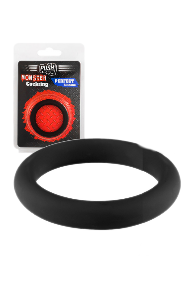 Cock - Glans Rings / Push Monster Perfect Silicone Cockring