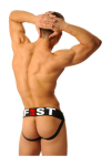 Jocks and Underwear / FIST Fist Logo Jock - Black