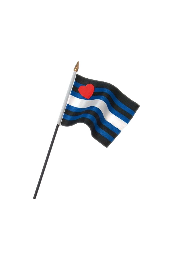 Flags / Mister B Leatherpride flag on stick small