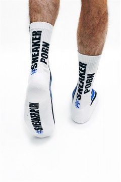 Socks / Sk8erboy Sneakerporn Socks White Blue