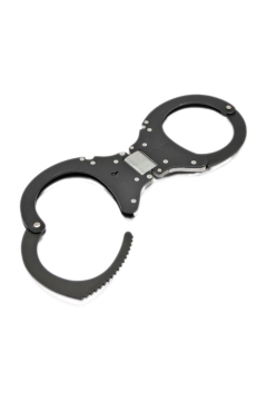 Wrist Restraints / Clejuso No. 19R Handcuffs - Black