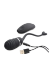 Vibrators / Master Series O-Bomb Rechargeable Remote Control Egg Vibrator - Black