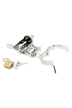 Chastity / Black Label The Pleasure Dome Stainless Steel Chastity Cage